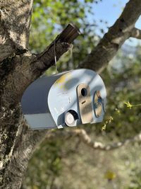 Close-up of security camera