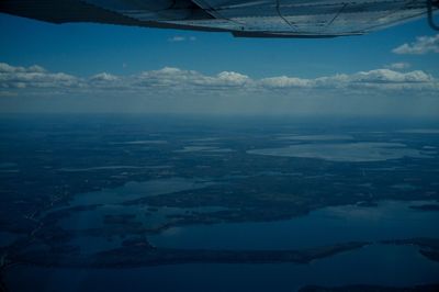 Aerial view of landscape