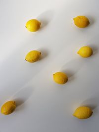 Close-up of fruits on white background