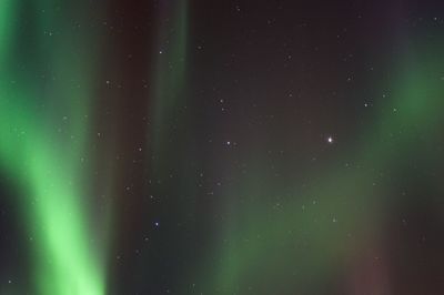 Low angle view of star field