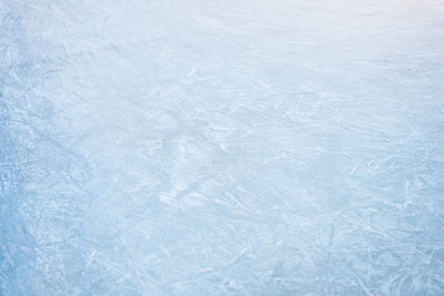 Full frame shot of snow covered field