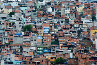 Full frame shot of buildings in city