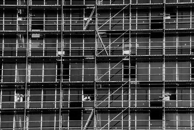 Full frame shot of hotel under construction