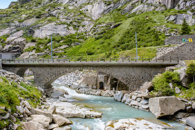 Railway bridge - andermatt switzerland