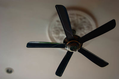 Close-up of electric fan