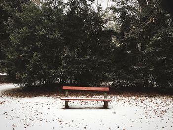 Empty seats in park