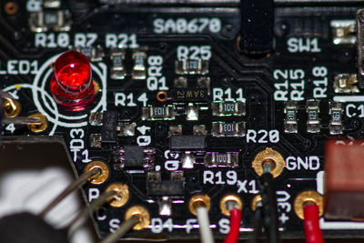 Close-up of computer keyboard