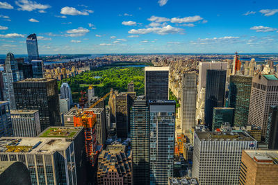 Cityscape against sky