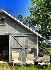 Old built structure against the sky