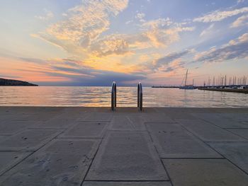 Sunset pool