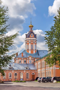 Alexander nevsky lavra, saint petersburg, russia. tower