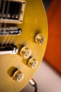 Close-up of guitar