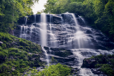 Waterfall in forest