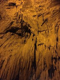 Full frame shot of rock formation