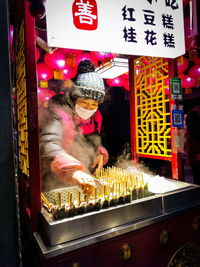 Full frame shot of food for sale in market