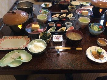 Close-up of food in plate