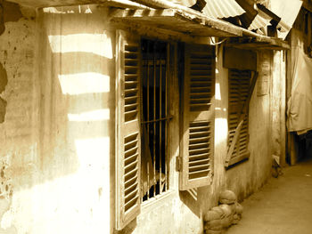 Close-up of building