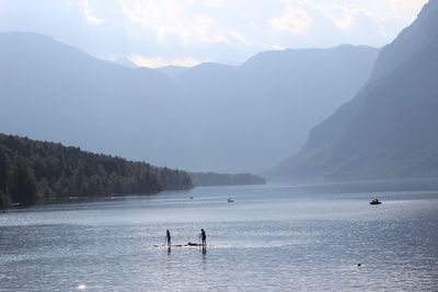 Scenic view of mountains