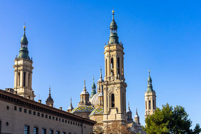 Cathedral our lady of the pilar, zaragoza, spain