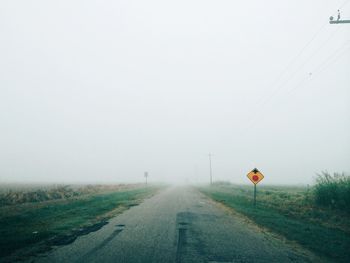 View of country road