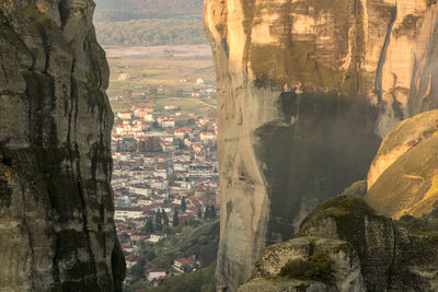 Panoramic view of buildings in city