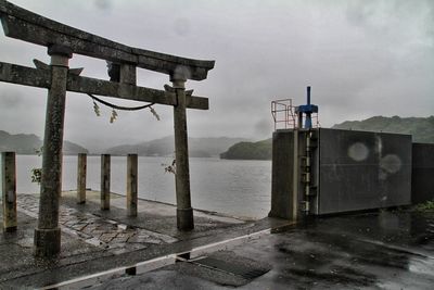 View of water against sky