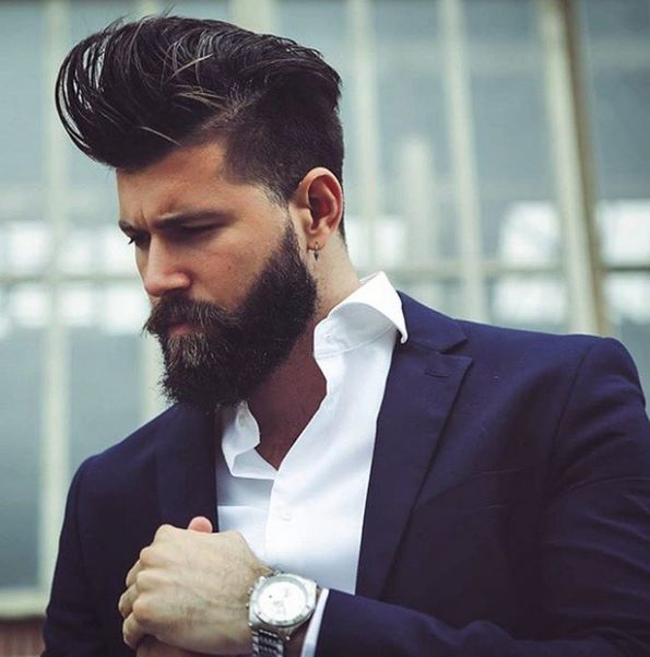 beard, facial hair, one person, business, young adult, young men, men, males, adult, business person, well-dressed, businessman, looking, suit, formalwear, indoors, corporate business, real people, wristwatch, contemplation