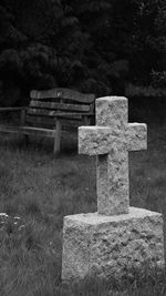 Close-up of stone wall