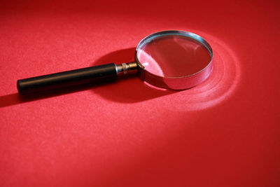 Close-up of sunglasses on table