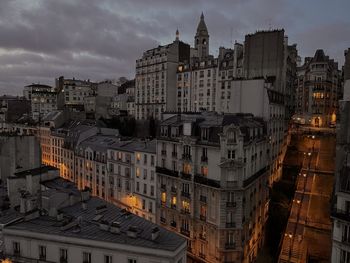 Buildings in city