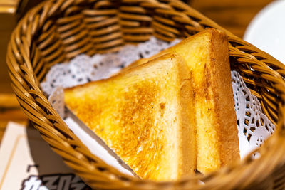 A delicious western bread and cake