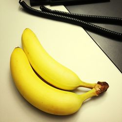 Close-up of fruit over white background