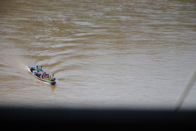 Boats in sea