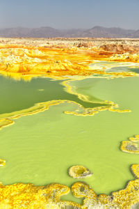 Aerial view of landscape