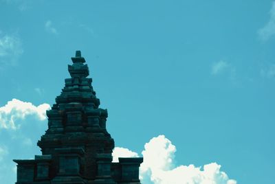 Low angle view of historical building against sky