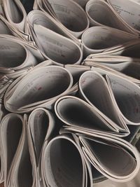 Full frame shot of pipes