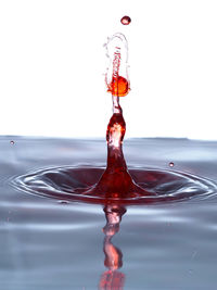 Close-up of splashing water