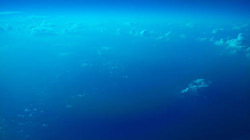 Scenic view of blue sky and clouds