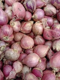 Full frame shot of vegetables for sale