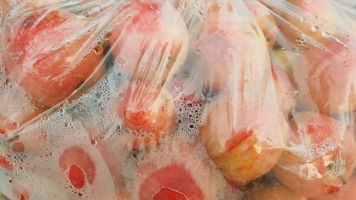 Close-up of fish for sale in market