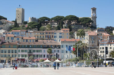 Buildings in city