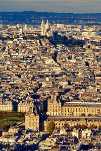 Aerial view of city