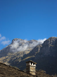 Built structure against blue sky