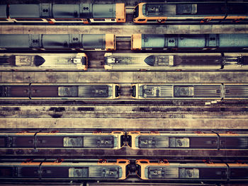 Full frame shot of train