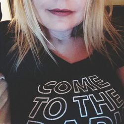 Close-up of young woman