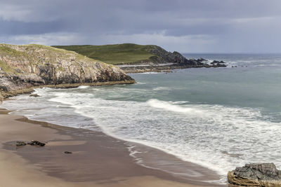 Coastal seascape, durness, northern scotland