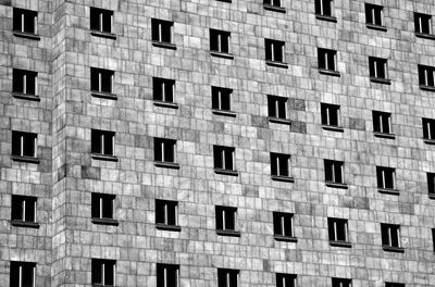 Full frame shot of apartment building