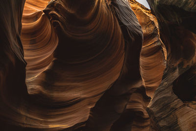 Full frame shot of rock formation
