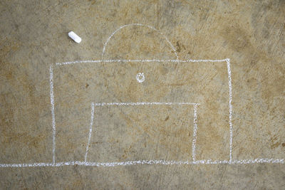 Directly above shot of tiled floor