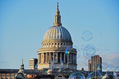 Cathedral of building against sky in city